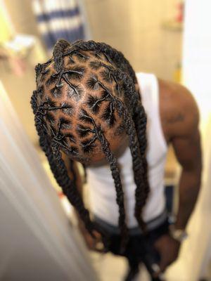 4 Strand Twists