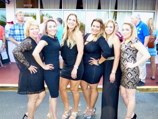 The beautiful Girls at Key Largo Salon and Day Spa!