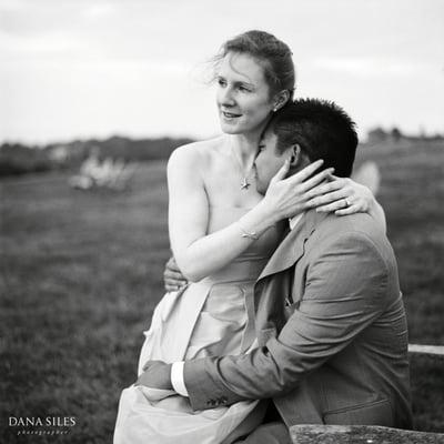 Engagement portrait session. Castle Hill, Newport, RI.