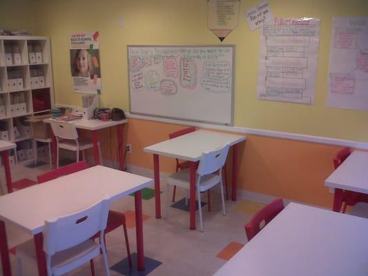 One of the classrooms at our learning center!