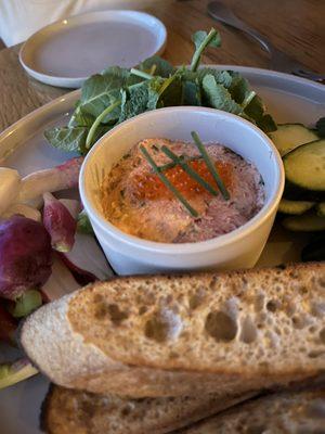 Trout rillettes