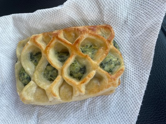 Spinach feta Danish!