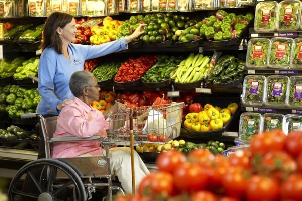 Grabbing Groceries has never been so easy for Seniors!