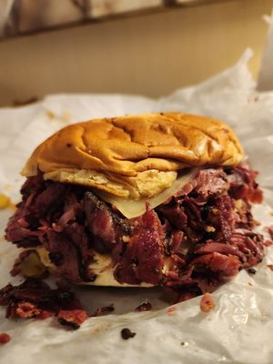 The Pastrami sandwich.  Holy Cr.. it is the best I've ever had