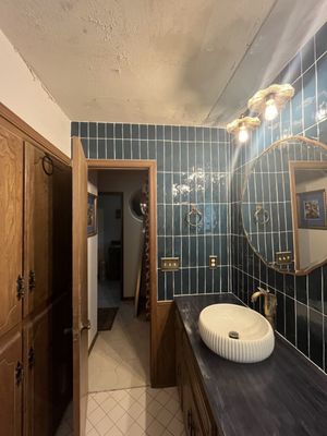 An amazing job of lining up all of the tile perfectly and so happy with the results! Highly recommend!