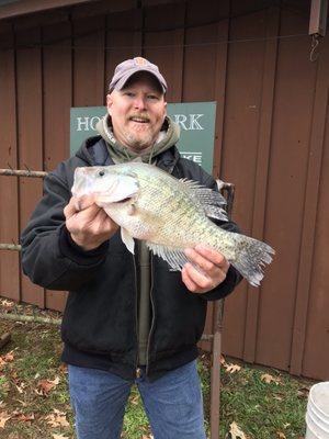 Now that's a crappie