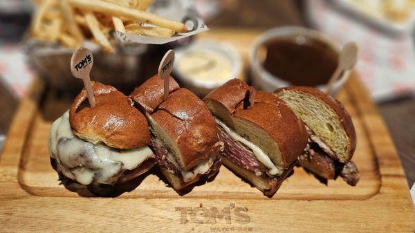 Tom's Watch Bar. Tom's Famous Prime Rib Dip