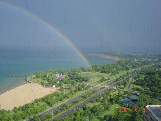 One of the great views from Park Tower Units