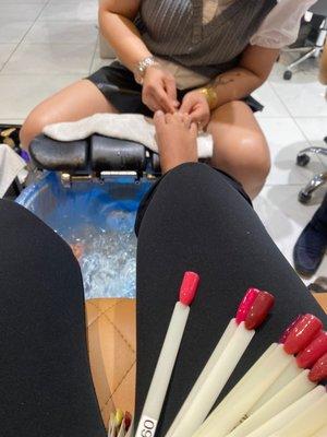 Pedicure time!