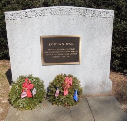 Korean war monument