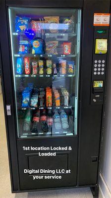 Vending machine inside