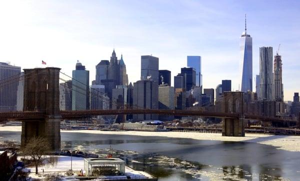 Brooklyn Bridge in Winter 2015