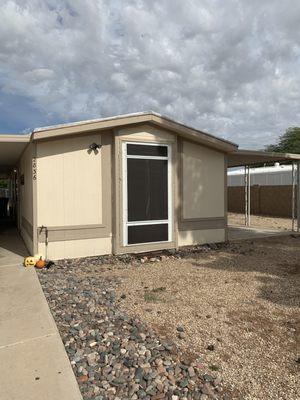 New UV Sun shades installed for sun protection and daytime privacy.