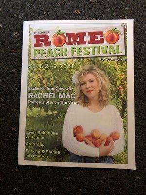 Peach Festival September 2-6, 2021