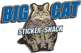 Big Cat Sticker Shack