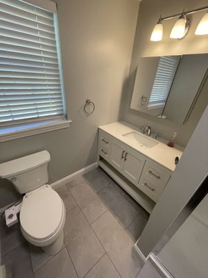 Bathroom remodel