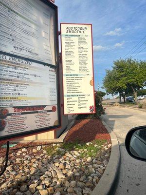 Drive thru in broad daylight