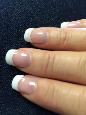 The best French manicure (gel & acrylic) hands down!