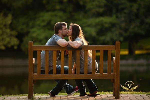 Bench at Lakeside Park