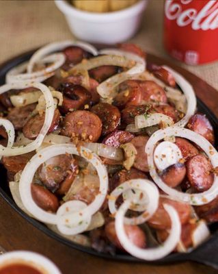 Kielbasa plate served with an option of one side. We use the highest quality meat and they are seasoned to perfection!