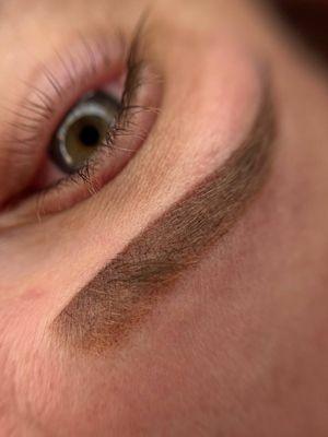 Permanent power eyebrows