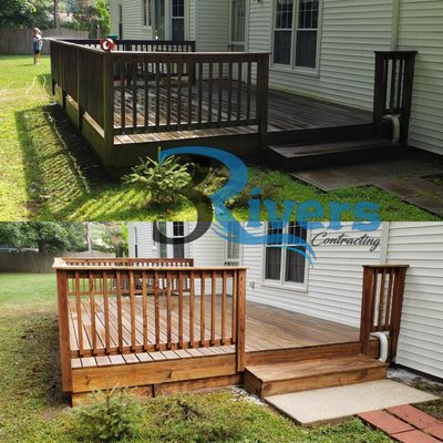 Deck restoration