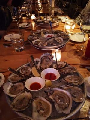 $1 oysters until 7pm