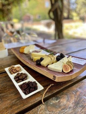 Charcuterie and wine tasting