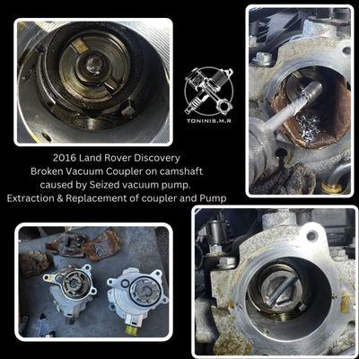 Land Rover 2.0T (Ford EcoBoost) Vacuum Coupler Extraction & Pump Replacement