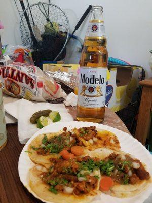 Beer and tacos again