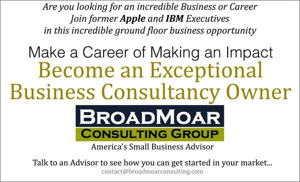 Career Opportunities nationwide with BroadMoar