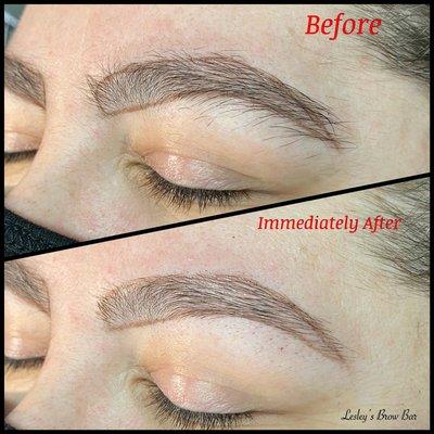 Eyebrow shaping & clean up