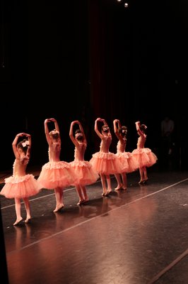 Young Dancers on Stage