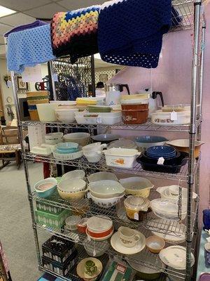 Pyrex, Jadeite, Fire King, and more!