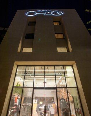 Rubber Rabbit is an active lifestyle boutique located in Hotel Chaco in Albuquerque's Sawmill District.