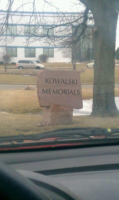 Kowalski Memorials