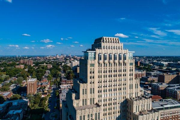 Downtown Clayton: Sophisticated collection of boutiques, galleries, hotels and restaurants and historic homes