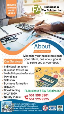 FA Business and Tax solution