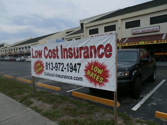 We offer low cost insurance