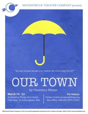 Our Town poster art