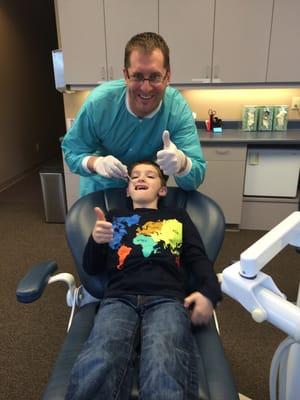 Dr. J and a happy patient!!