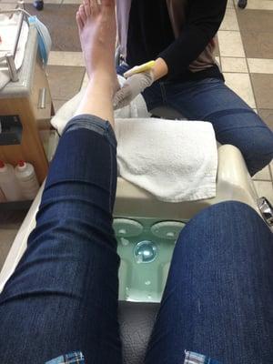 Pedicure by Tina