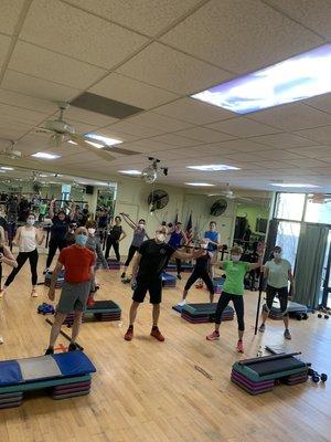 Group fitness classes for all levels