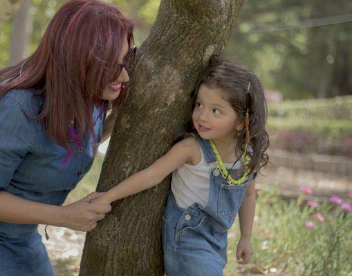 Antonella and mam