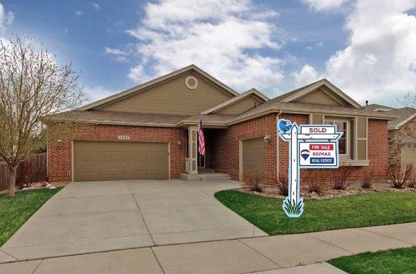 Home sold in Frederick, CO