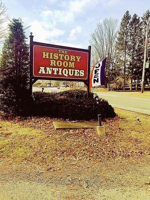 History Room sign