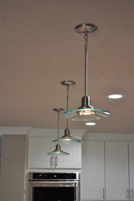 Pendant Lights Installed