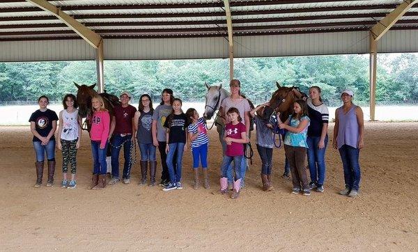 A really fun day with a local Girl Scout troop.