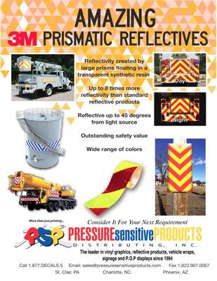 Reflective Material Flyer for Safety