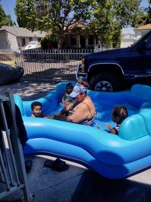 Newborn & Toddlers Enjoying Supervised Outdoor Activities